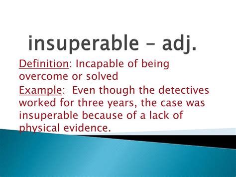insurmountable odds meaning|Insurmountable Definition & Meaning .